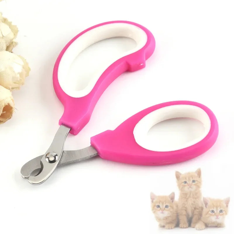 Hot 1Pc Pet Nail Toe Claw Clipper Scissors Pet Dog Cat Nail Clippers Scissors Trimmer Grooming Tools Random Color Pet Supplies
